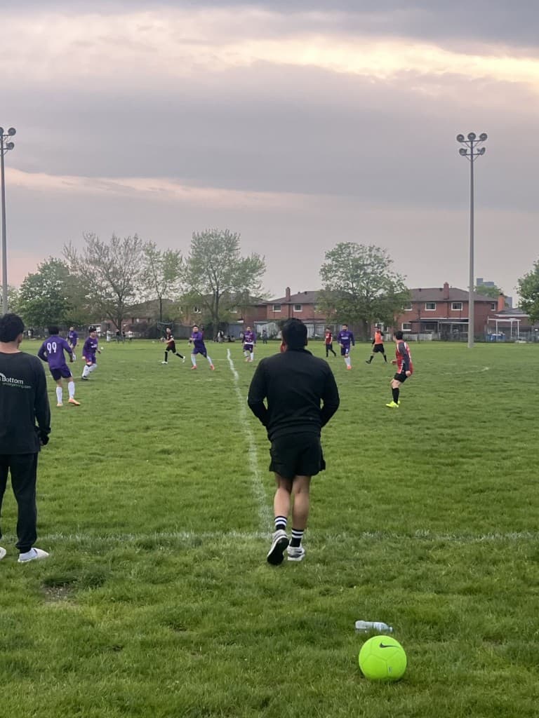 Action on the pitch